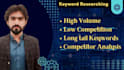 do profitable advanced SEO keyword research and competitor analysis