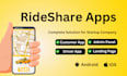 develop uber, indrive clone rideshare app with drivemond goride cabme code