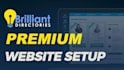 customise brilliant directory website with logo SEO and data scraping
