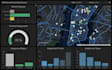 do interactive web map  dashboard data visualization