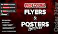 design your any events banners flyers posters