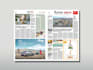 layout and design newspaper in adobe indesign