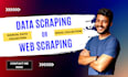 do data scraping and manual scraping from any site