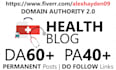 submit guest post in health blog da 60 plus
