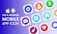 create app and web log and icons jpeg, png