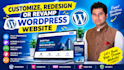 design build develop a responsive wordpress website