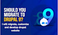 migrate, customize and develop the drupal website