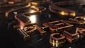 create metallic gold silver 3d logo reveal intro animation