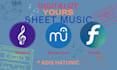transcribe your sheet music into sibelius or musescore