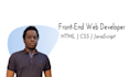 develop your website using HTML CSS and javascript