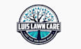 make creative modern landscaping logo with copyrights