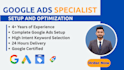 be your google ads expert, PPC advertising marketing expert