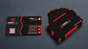 design luxury corporate business cards for brand identity