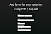 do any form for your website