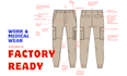design tech pack for uniform, scrubs and workwear clothing