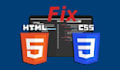 fix the CSS problem