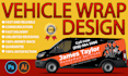do amazing car wrap, van wrap, truck wrap, or any vehicle wrap design