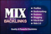 do 50 high da pr9 anchor text or profile mixed link building