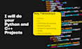 do your cpp, c, and python coding projects