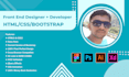 do frontend designing and development in PHP script