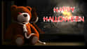 make evil teddy halloween video
