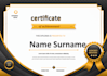 create professional certificate designs