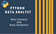 do data anaylsis using python programming