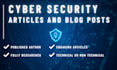 ghostwrite a newsletter for your cybersecurity startup