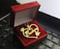 design custom personalized name necklace cutting file for laser cutting machine