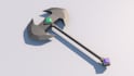 make a low poly weapon model for you