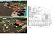 create 3d model and render images architecture project