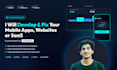 develop and fix your mobile apps websites or saas using ai