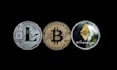 design metaverse token cryptocurrency coin bitcoin logo