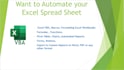 excel vba and automated spreadsheets