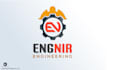 create a wonderful eye catching engineering logo