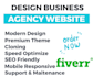 design business marketing agency website