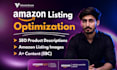 do amazon listing creation optimization SEO images and aplus content premium ebc