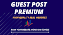 build dofollow guest post link building for google ranking