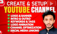 create and setup youtube channel
