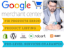 fix google merchant errors and mispresentation issues