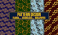 make pattern design seamless floral  background texture