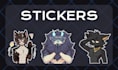 make furry stickers for u