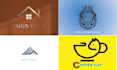 do modern timeless logo design and free source file