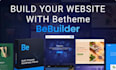 build elegant websites, landing pages with betheme bebuilder