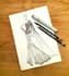 draw impressive manual fashion sketch based on your ideas
