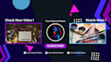 make youtube intro outro trailers, podcast animated video