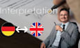 interpret german to english for meetings, zoom calls or events