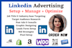 setup and manage linkedin ads campaign