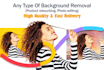 do image background removal super fast delivery
