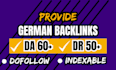 do white hat seo de geramn links high authority da 60 german backlinks